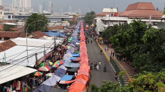 Wajah Terkini PKL Stasiun Tanah Abang