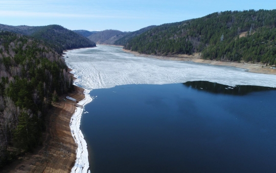 Yenisei, sungai beku terpanjang ke-5 dunia mencair