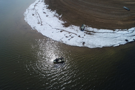 Yenisei, sungai beku terpanjang ke-5 dunia mencair