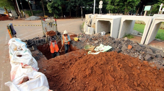 Beri kenyamanan pejalan kaki, jalur pedestrian Ibu Kota ditata