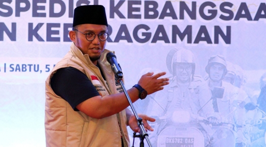 Naik Vespa, Ketua MPR dan Menteri ESDM hadiri Milad Pemuda Muhammadiyah