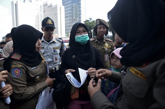 Pengunjung car free day dilarang mengenakan atribut berbau politik