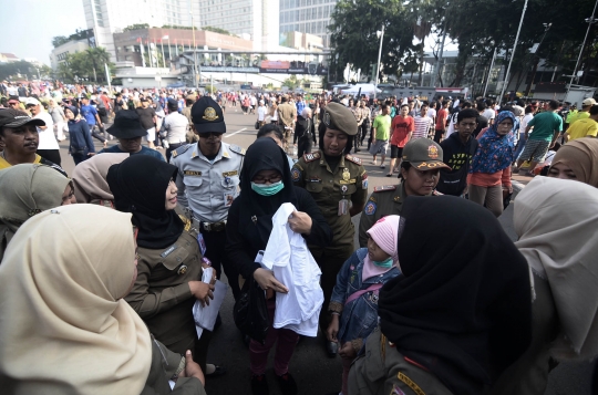 Pengunjung car free day dilarang mengenakan atribut berbau politik