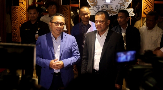 Keakraban Zulkifli Hasan dan Gatot Nurmantyo bahas Pilpres 2019