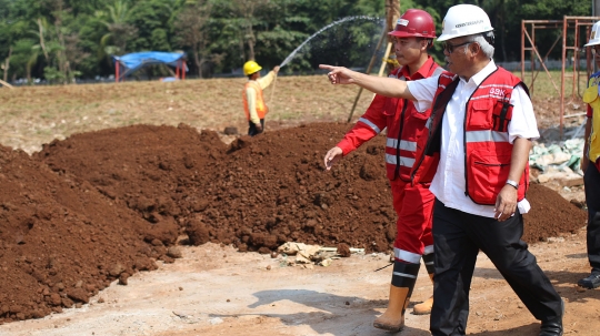 Menteri PUPR tinjau kesiapan fasilitas GBK untuk Asian Games