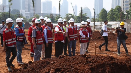 Menteri PUPR tinjau kesiapan fasilitas GBK untuk Asian Games