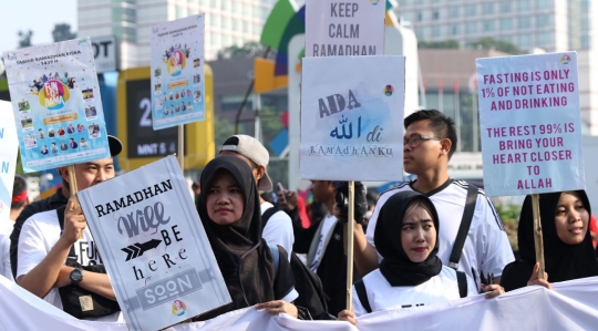 Aksi remaja sambut bulan suci Ramadan di CFD