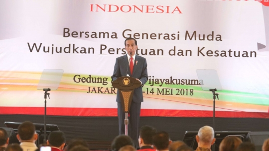 Pukul gong, Jokowi tutup kongres luar biasa PKPI