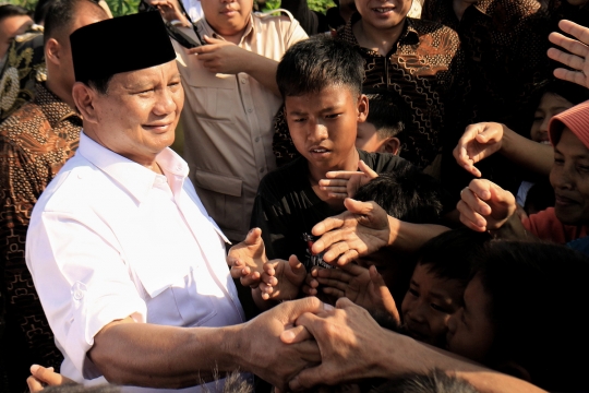 Prabowo Subianto ziarah ke makam leluhur di Banyumas