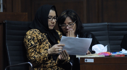 Rita Widyasari hadirkan saksi meringankan di sidang lanjutan