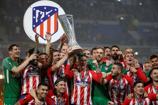 Hajar Marseille, Atletico Madrid juara Liga Europa 2018