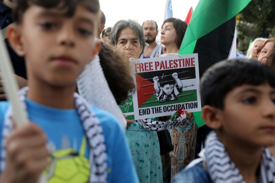 Aksi bela Palestina di berbagai negara
