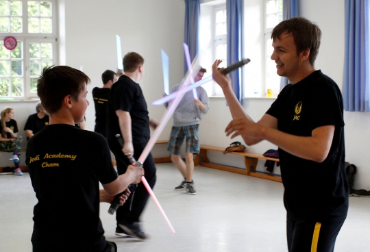Mengintip akademi 'Jedi' di Jerman