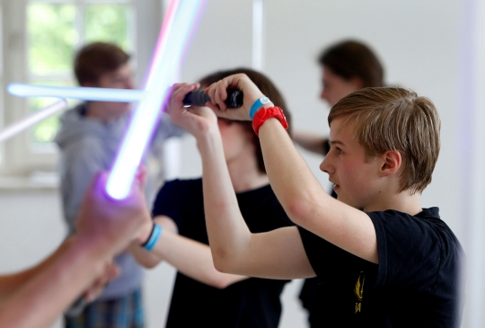 Mengintip akademi 'Jedi' di Jerman