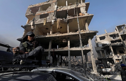 Setelah 7 tahun perang, tentara Suriah akhirnya kuasai Damaskus