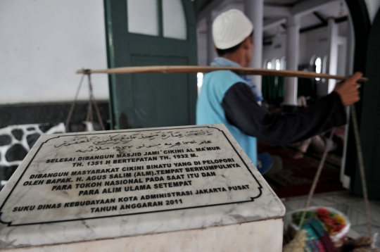 Napak tilas Raden Saleh di Masjid Jami Al-Makmur Cikini