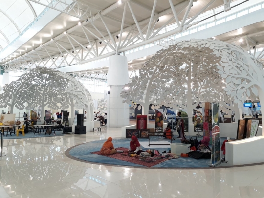 Melihat kemewahan interior Bandara Kertajati di Majalengka