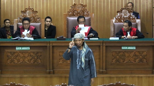 Dalang 5 kasus teror di Indonesia jalani sidang pembelaan atas hukuman mati