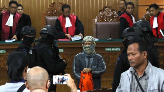 Dalang 5 kasus teror di Indonesia jalani sidang pembelaan atas hukuman mati