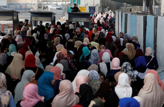 Susahnya warga Palestina beribadah di Masjid Al Aqsa