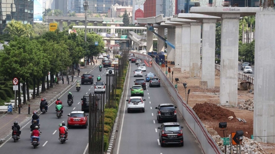 Juli, uji coba perluasan ganjil genap diberlakukan di jalan ini