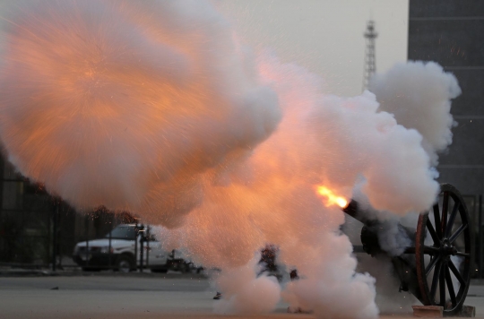 Sangar, ini alarm buka puasa di Mesir