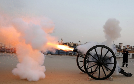 Sangar, ini alarm buka puasa di Mesir