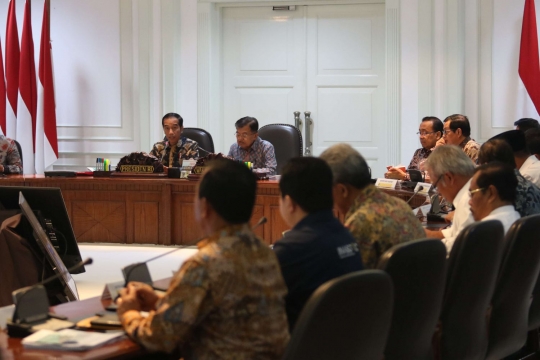 Jokowi pimpin Ratas persiapan Asian Games 2018