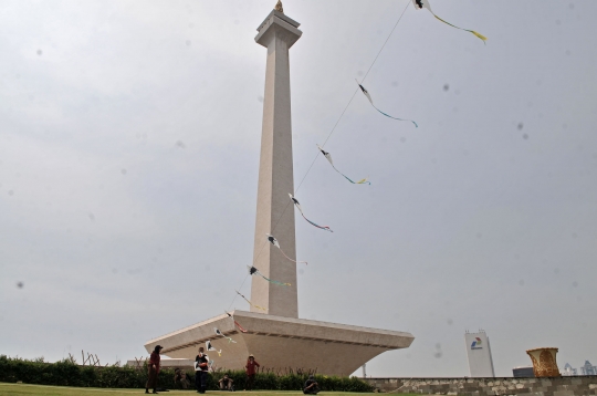 Mengunjungi pameran layang-layang 'Ramayana' di Monas