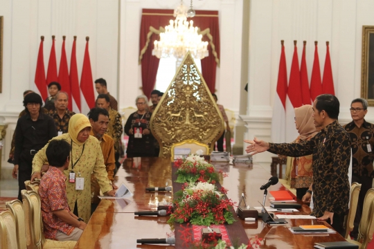 Keluarga korban HAM bertemu Jokowi setelah 11 tahun aksi di depan Istana