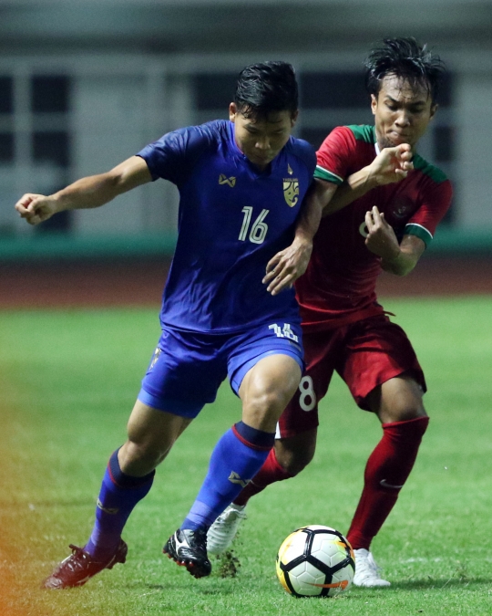 Timnas Indonesia U-23 ditahan imbang Thailand 0-0