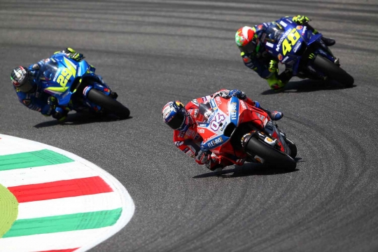 Taklukan Rossi di Mugello, Lorenzo juara MotoGP Italia