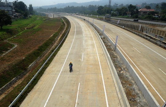 Ruas pembangunan tol Bocimi akan dibuka fungsional