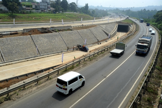 Ruas pembangunan tol Bocimi akan dibuka fungsional