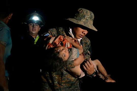 Gunung api di Guatemala meletus, 25 orang tewas 300 lebih luka-luka