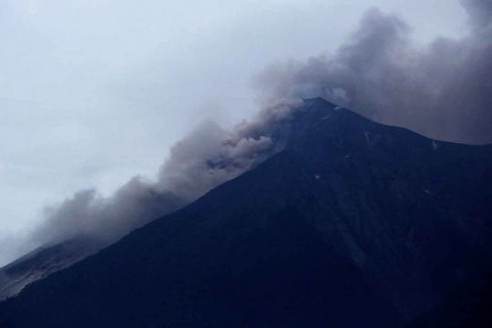 Gunung api di Guatemala meletus, 25 orang tewas 300 lebih luka-luka