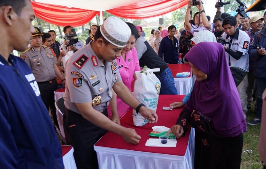 Sespimti Polri gelar pasar murah