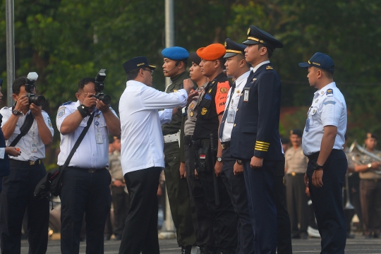 Menhub pimpin apel kesiapan PT. KAI jelang mudik lebaran 2018