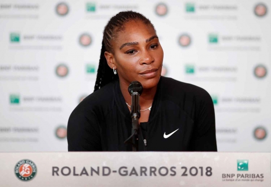 Cidera otot, Serena Williams putuskan mundur dari Prancis Terbuka