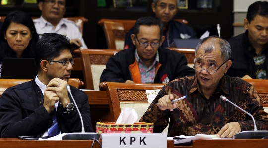 Komisi III adakan RDP dengan KPK, BNN, LPSK dan BNPT