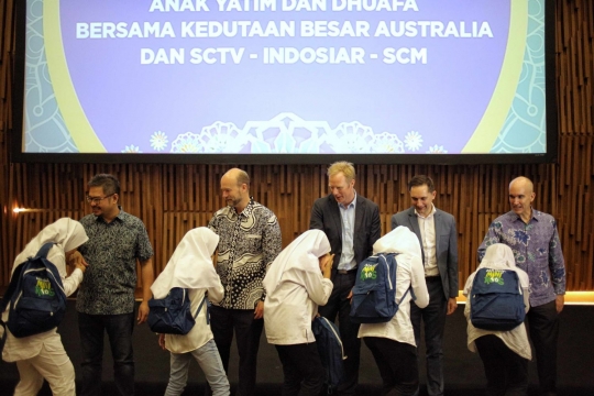 Emtek dan Kedubes Australia buka puasa bersama anak yatim