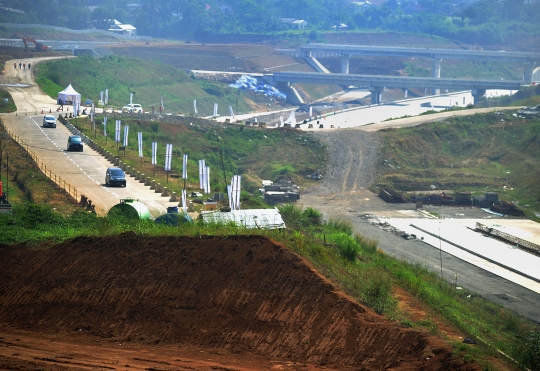 Jelang lebaran, arus mudik di Tol Bocimi masih sepi