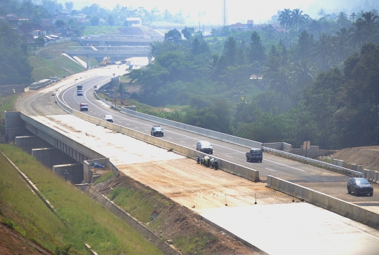 Jelang lebaran, arus mudik di Tol Bocimi masih sepi