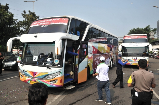 1.000 Warga mudik gratis bareng ASABRI