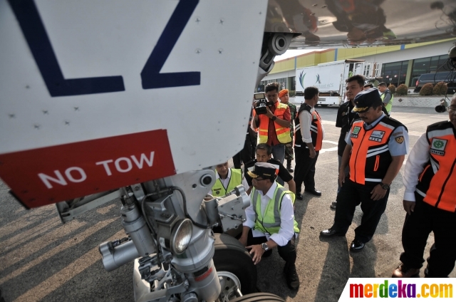 Foto : Menhub cek pelayanan arus mudik di Bandara Halim 