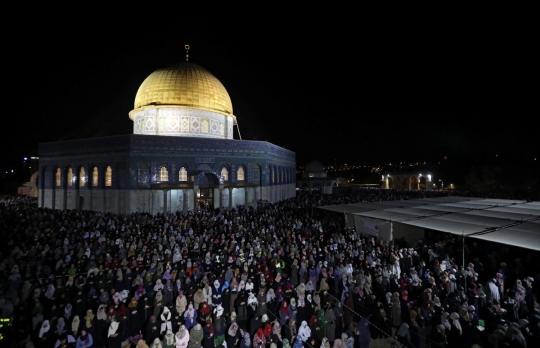 Gema doa malam Lailatul-Qadar di Yerusalem