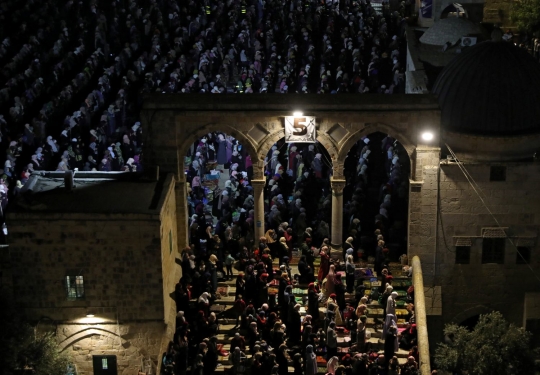 Gema doa malam Lailatul-Qadar di Yerusalem