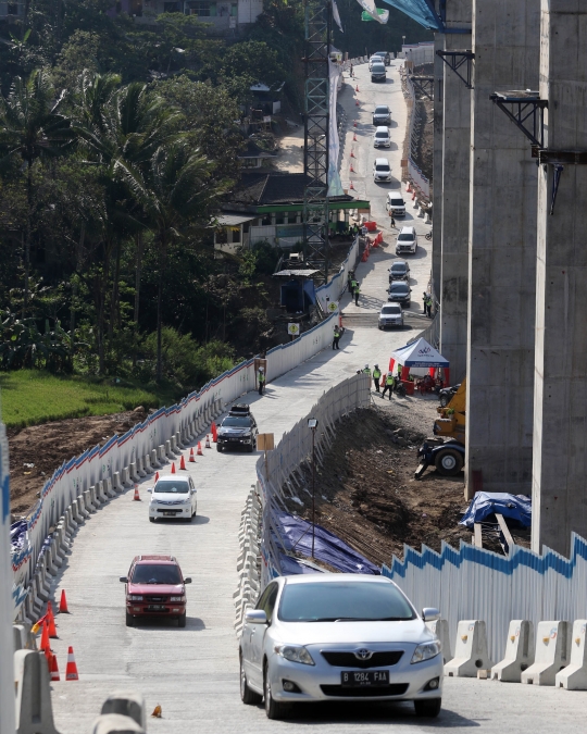 Pemudik wajib ekstra hati-hati melintasi tanjakan Kali Kenteng