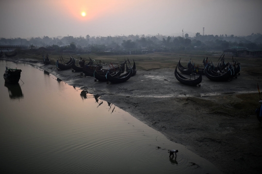 Kisah pengungsi Rohingya bertahan hidup menjadi nelayan