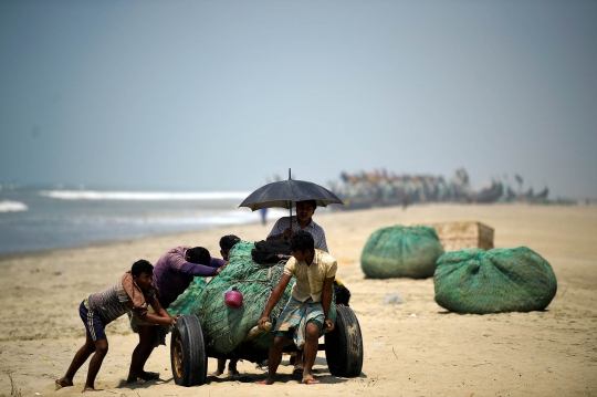 Kisah pengungsi Rohingya bertahan hidup menjadi nelayan